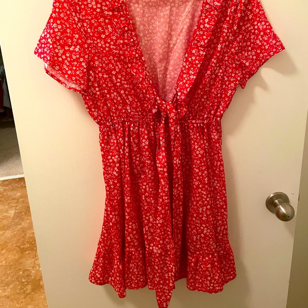 Zulily Mini Red Dress